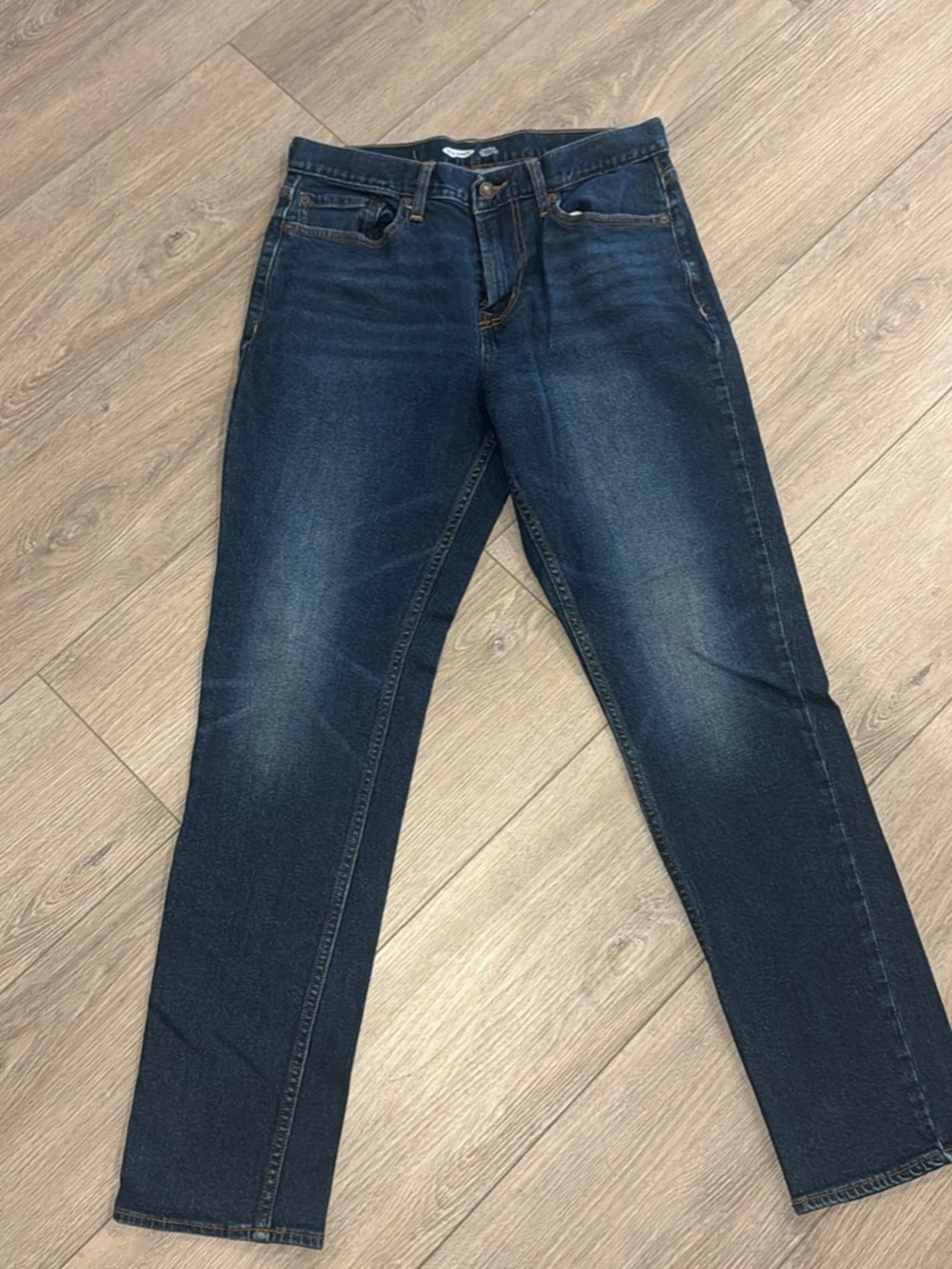 Old Navy Dark Wash Straight Leg Jeans